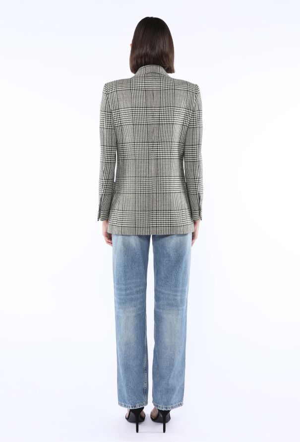 Valentino Houndstooth Double-Breasted Blazer, Resort 2025 - 7