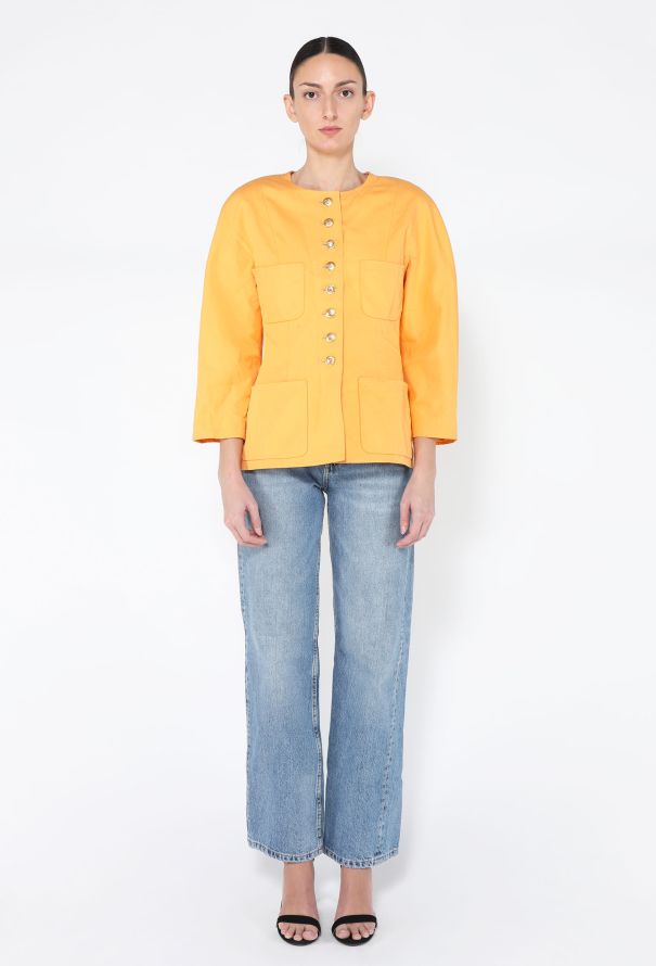 Chanel '90s Classic 'CC' Button Jacket - 3