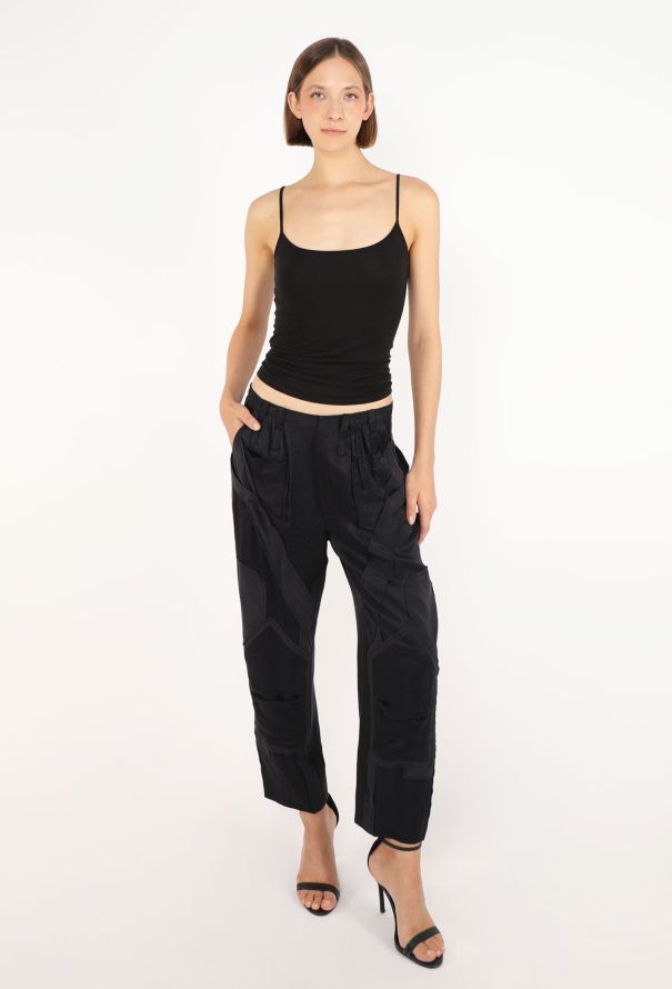 Balenciaga Re-edition Silk Cargo Pants - 1