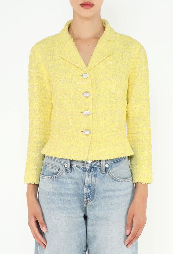 Chanel Resort 2012 Frayed Tweed Jacket - 4 Chanel Resort 2012 Frayed Tweed Jacket - 4