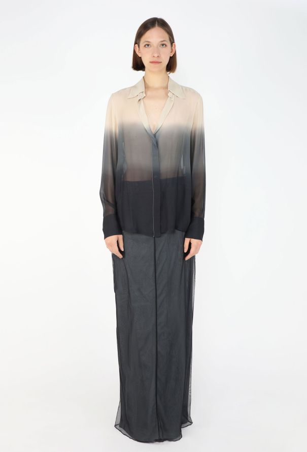 Gucci S/S 1998 Ombré Silk Ensemble - 3