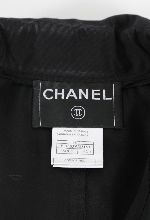 Chanel S/S 2003 Cropped Suede Jacket - 8