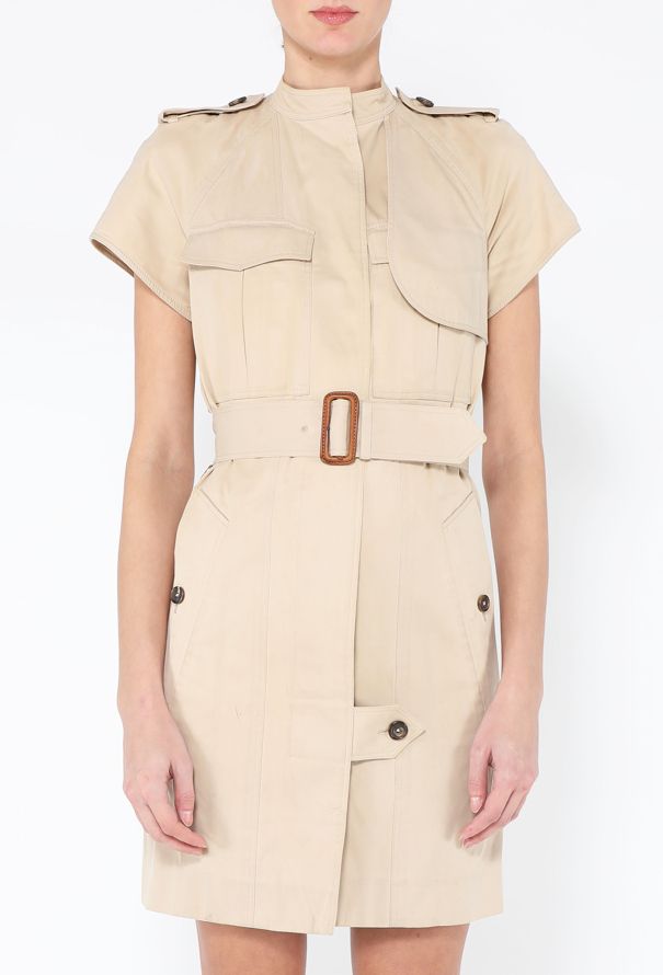 Céline S/S 2010 Gabardine Trench Dress - 4