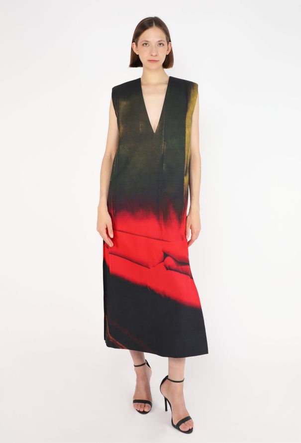 Jil Sander Abstract Midi Dress, S/S 2025 - 6