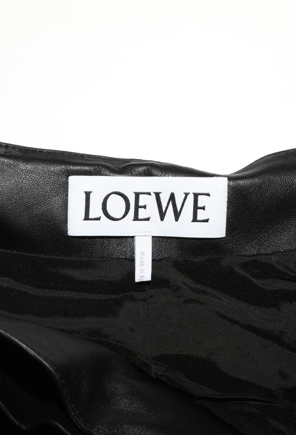 Loewe S/S 2024 Leather Pin Shorts - 6 Loewe S/S 2024 Leather Pin Shorts - 6