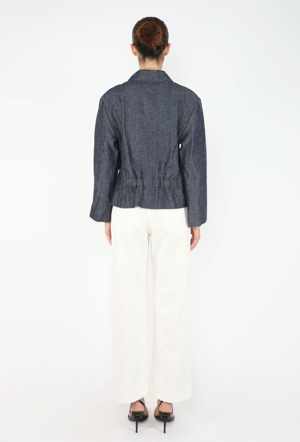 Chanel Denim Sequin 'CC' Jacket, 2000 - 5