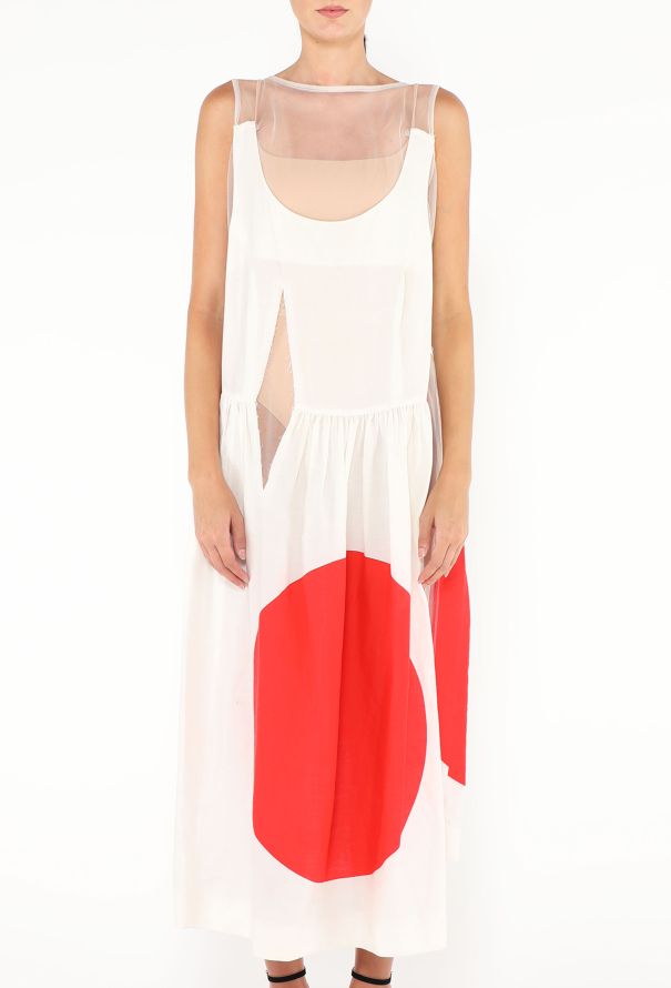 Comme des Garçons 2006 Crêpe Sunrise Dress - 2