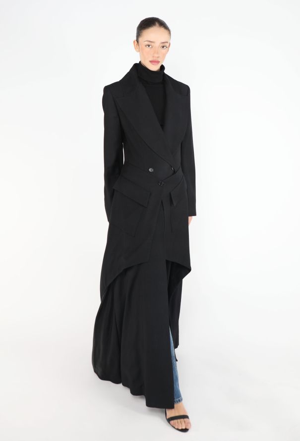 Alexander McQueen COLLECTOR F/W 1999 'The Overlook' Deconstructed Coat - 7