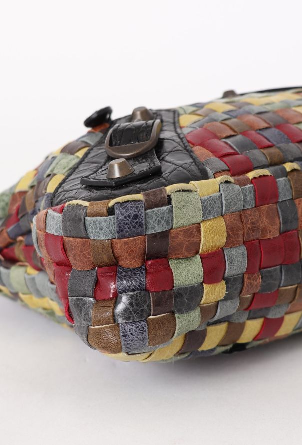 Balenciaga Lattice Woven Le City Bag - 10