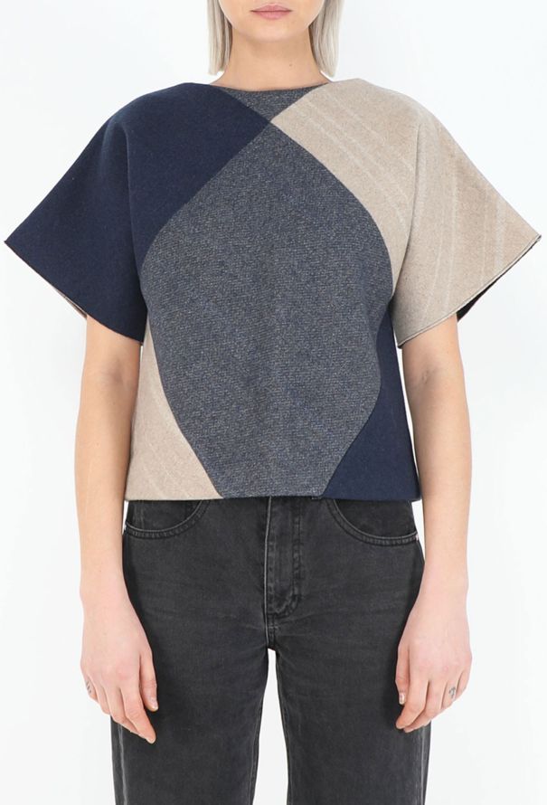 Céline Fall 2013 Harlequin Cashmere Top - 1