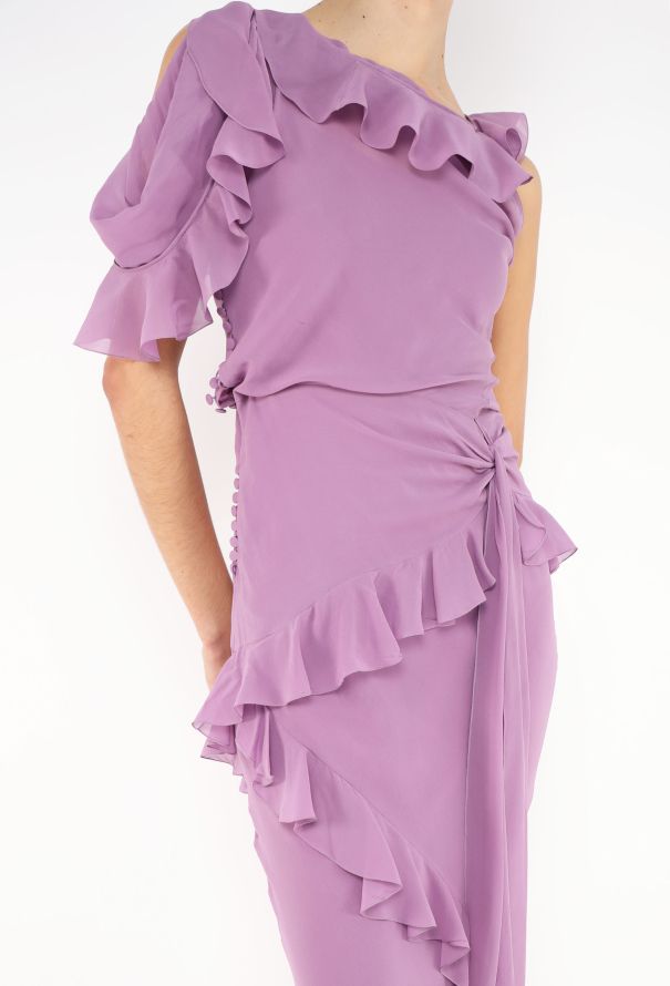 John Galliano STUNNING 2002 Bias Silk Flamenco Gown - 4