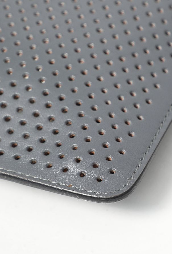 Alaïa Grey Perforated Pouch - 9