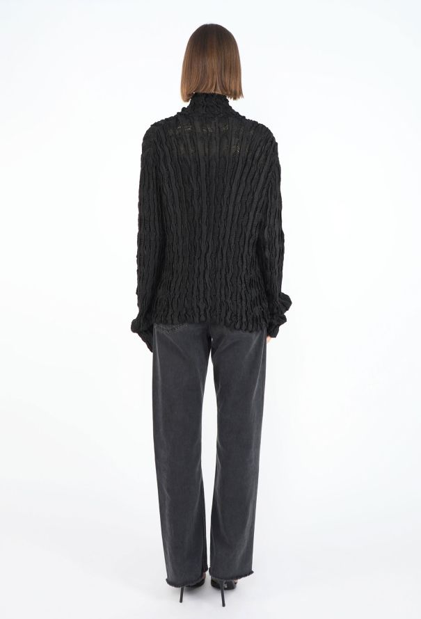 Saint Laurent Tom Ford Fall 2001 Ruched Cardigan - 6
