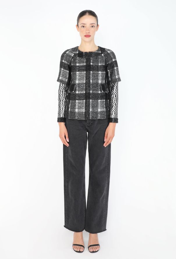 Chanel Trompe L'Œil Tweed Jacket, F/W 2016 - 5