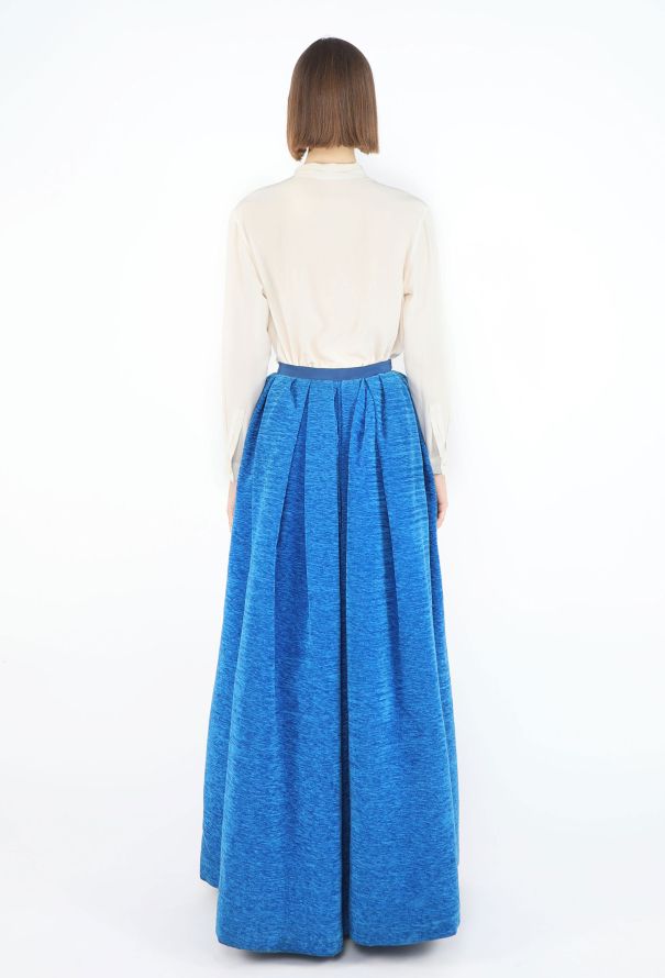 Saint Laurent Haute Couture 1976 Jacquard Maxi Skirt - 6