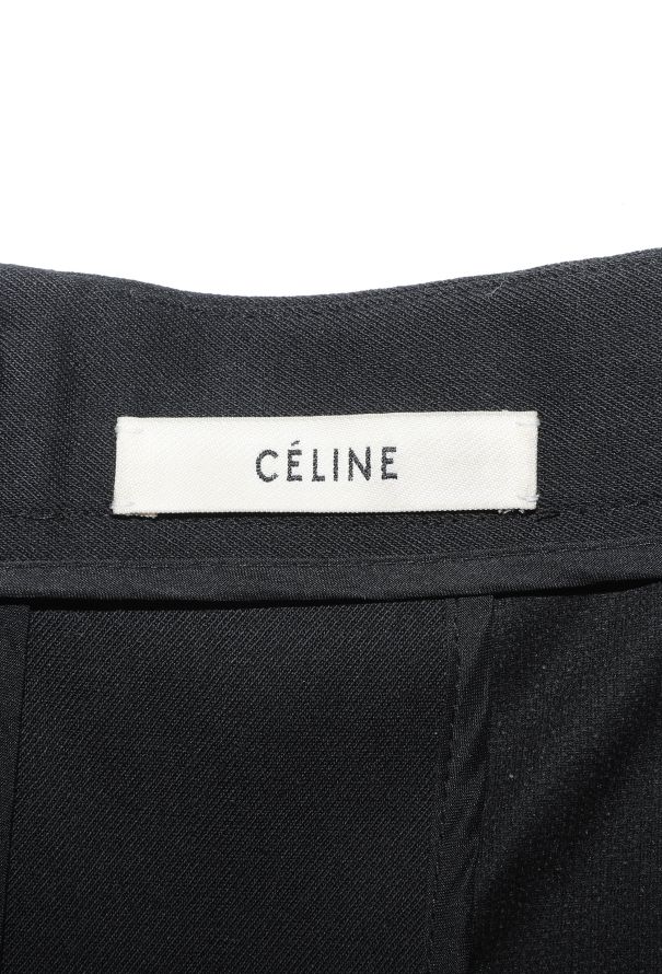 Céline Classic Pleated Twill Skirt - 5