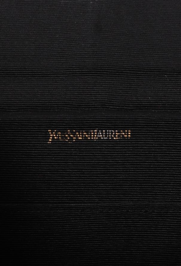 Saint Laurent '80s Black Couture Clutch - 12