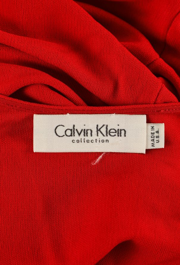 Calvin Klein Asymmetric Panel Crêpe Dress, 1997 - 5