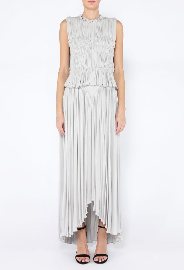Khaite Resort 2022 Pleated Genevie Gown - 3