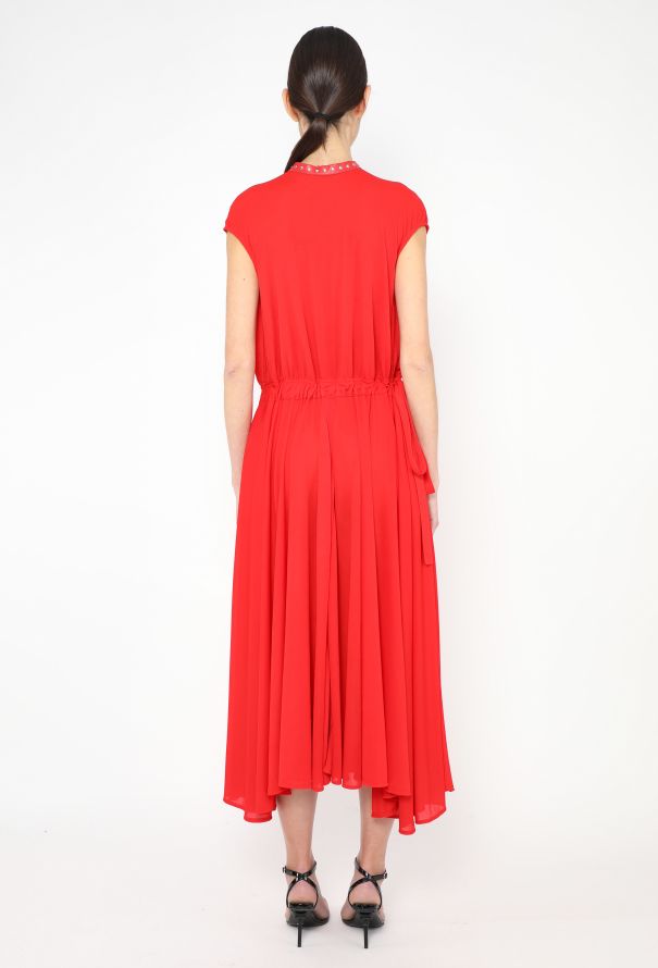 Céline Pre-Fall 2017 Studded Jersey Dress - 5