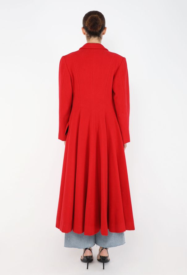 Moschino Flared Hourglass Coat, 1990s - 6