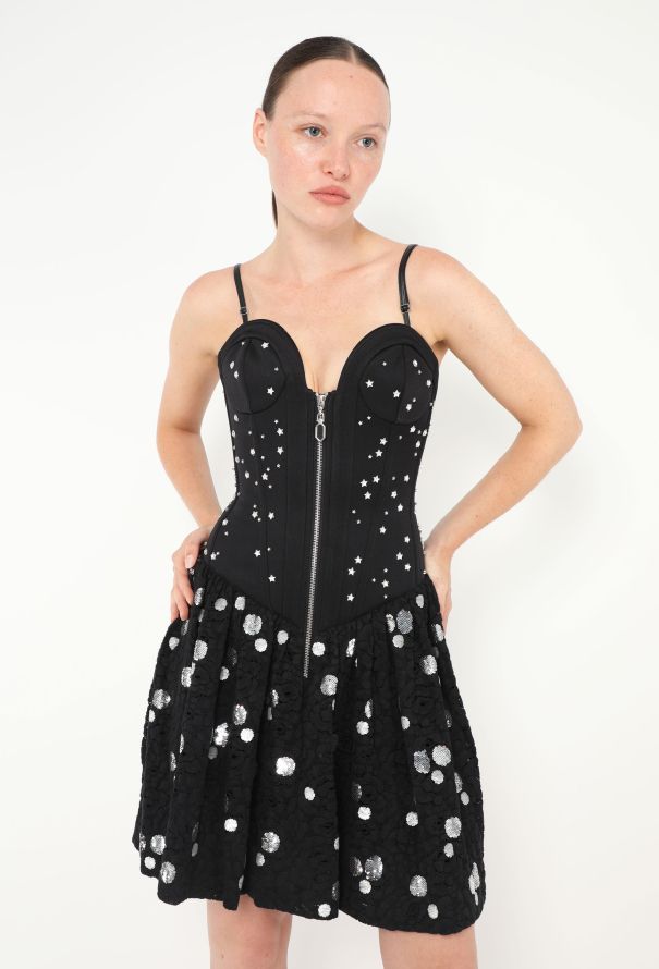 Louis Vuitton F/W 2019 Embellished Bustier Dress - 5