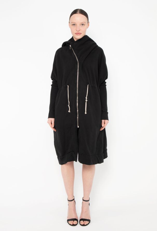 Rick Owens Drkshdw Asymmetrical Hoodie Dress - 6 Rick Owens Drkshdw Asymmetrical Hoodie Dress - 6