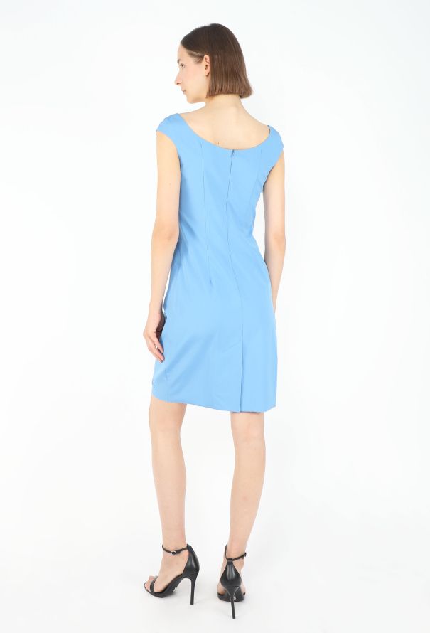 Miu Miu F/W 2024 Poplin Sheath Dress - 5