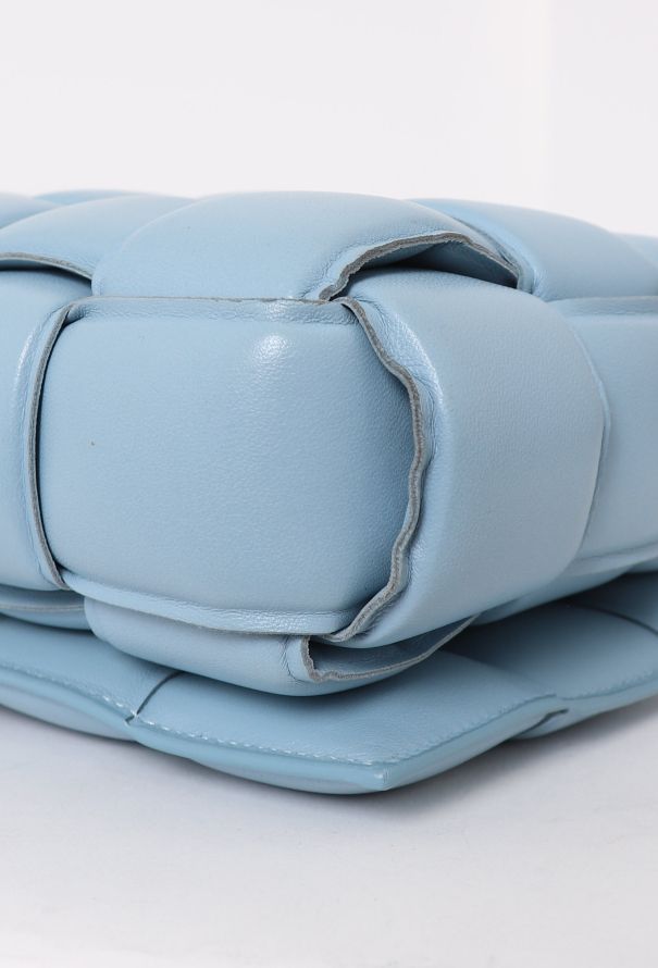 Bottega Veneta S/S 2020 Pale Blue Padded Cassette Bag - 9