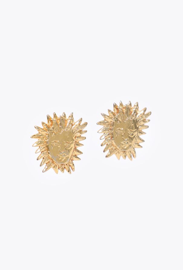 Saint Laurent 1988 Goossens' Sun Earrings - 2 Saint Laurent 1988 Goossens' Sun Earrings - 2