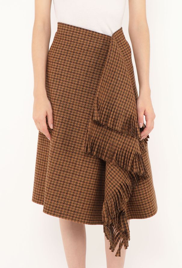 Balenciaga Pre-Fall 2018 Asymmetrical Fringe Skirt - 3 Balenciaga Pre-Fall 2018 Asymmetrical Fringe Skirt - 3