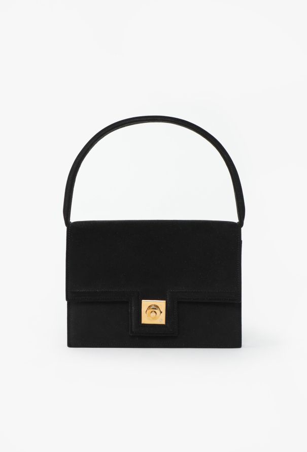 Hermès Rare Vintage Suede Princesse PM Bag - 1