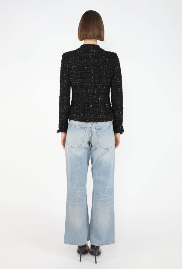 Chanel Iridescent Bouclé Tweed Jacket - 6