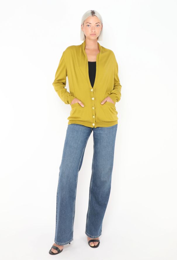 Hermès Shawl Collar Knit Cardigan - 2