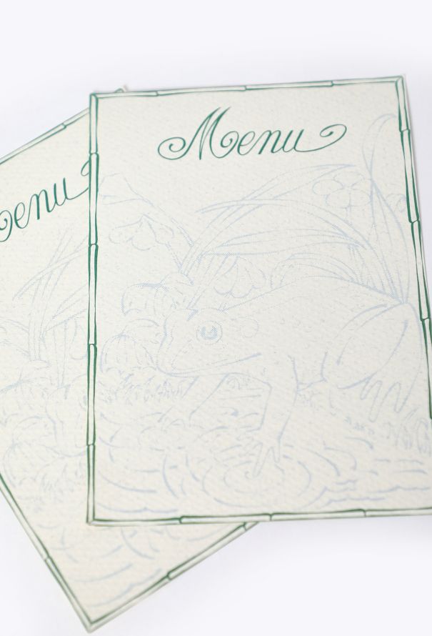 Hermès Vintage Porcelain Frog Menu Holders - 5