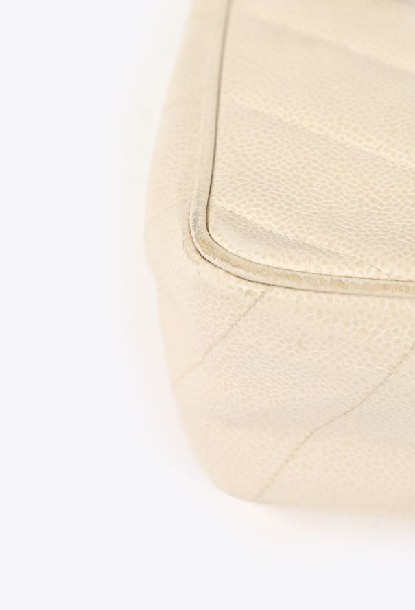 Chanel Vintage Chevron Envelope Flap Bag - 9