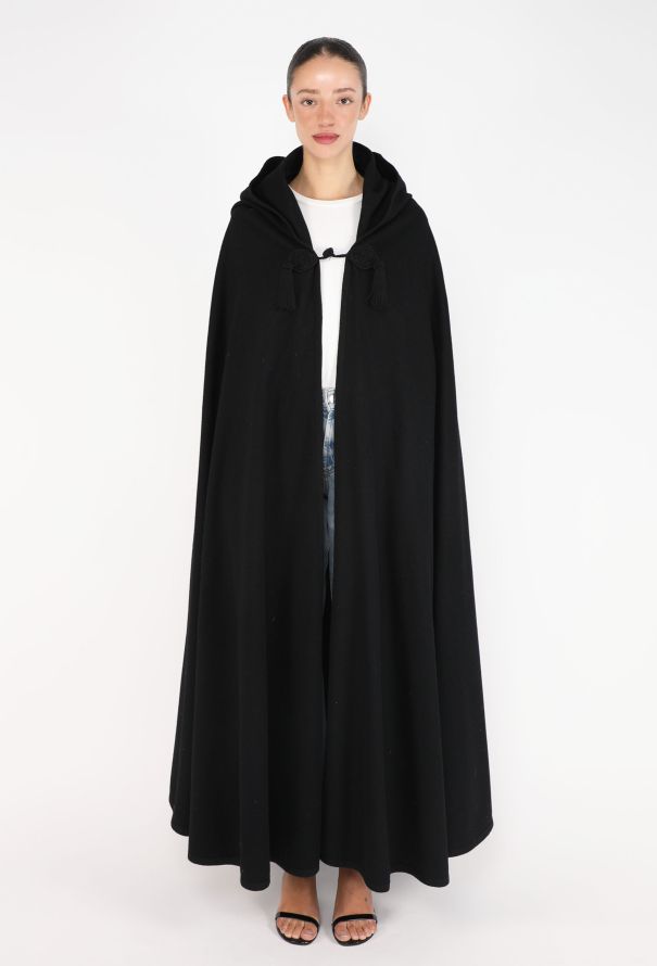 Saint Laurent Russian Hooded Tassel Cape, F/W 1976 - 1