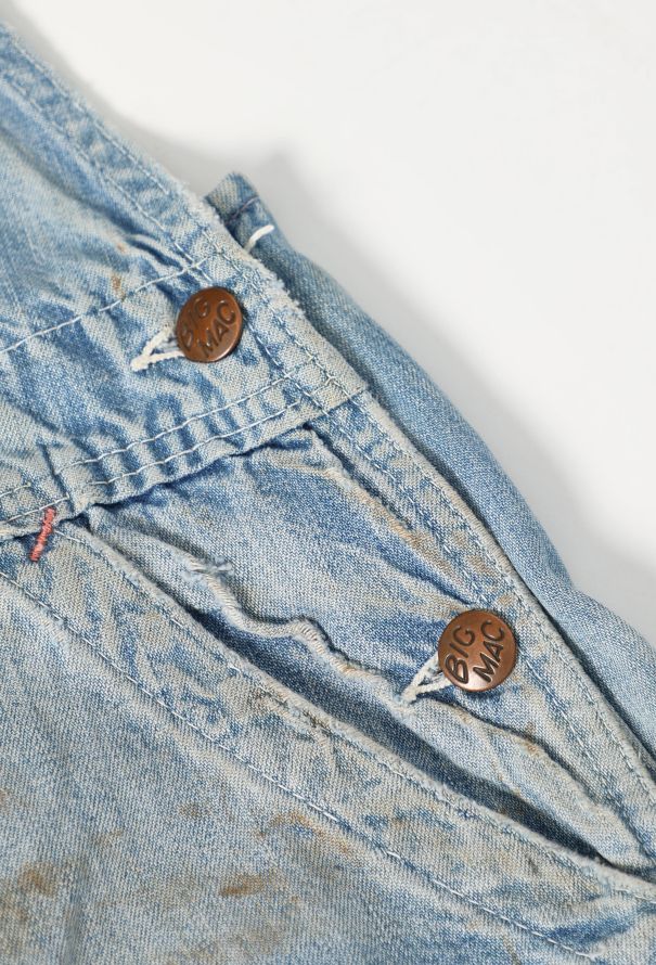 Men's Vintage 1960s Big Mac Denim Overalls - 7 Men's Vintage 1960s Big Mac Denim Overalls - 7