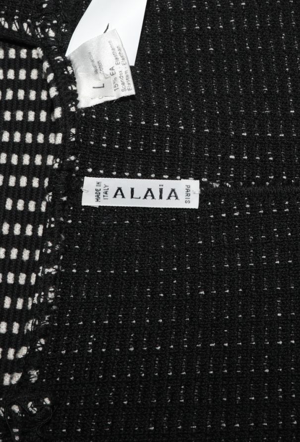 Alaïa Dotted Bodycon Dress, S/S 1990 - 6