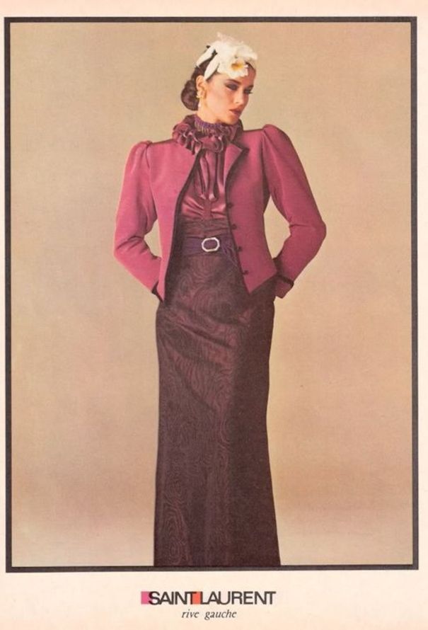 Saint Laurent COLLECTOR F/W 1979 Velvet Jacket - 5