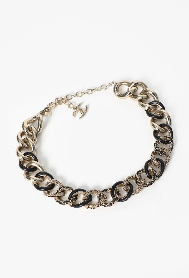 Chanel S/S 2020 Chainlink Choker Necklace - 4