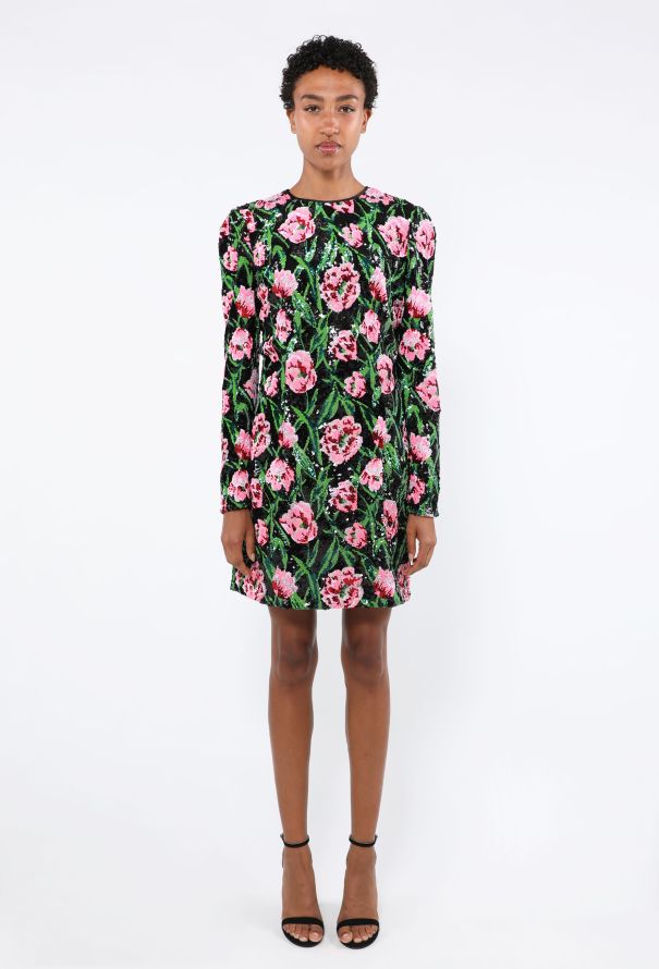 Dolce & Gabbana Tulip Sequined Dress, S/S 2022 - 1
