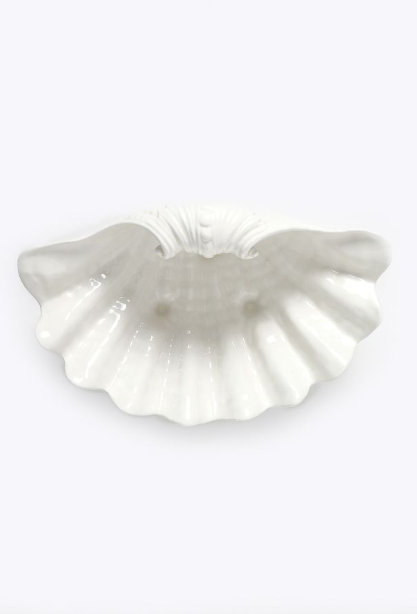 Vintage Objects & Decor 1970s Italian Ceramic Shell - 5