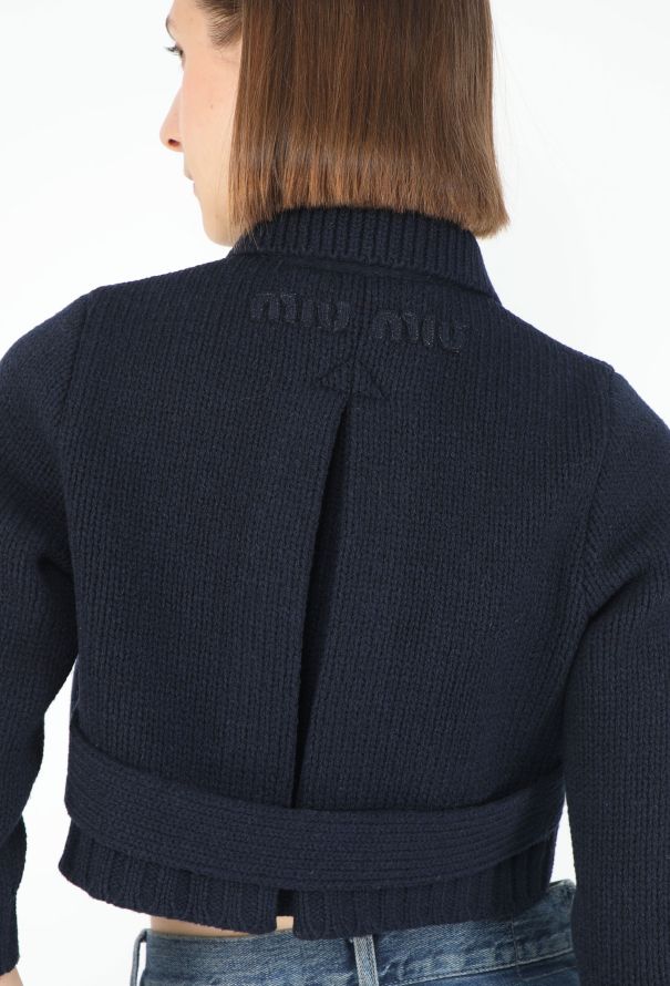 Miu Miu F/W 2024 Mod Cropped Cardigan - 5