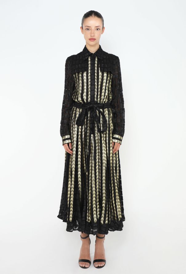 Dodo BarOr Chevron Lamé Dress - 2 Dodo BarOr Chevron Lamé Dress - 2