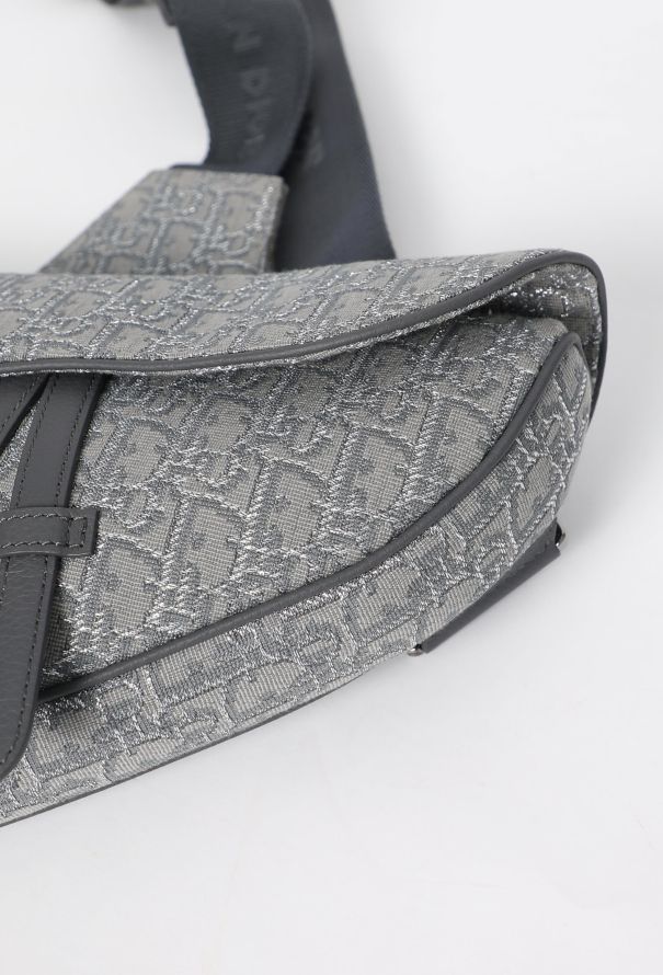 Dior 2021 Men's Resort Oblique Saddle Bag - 10