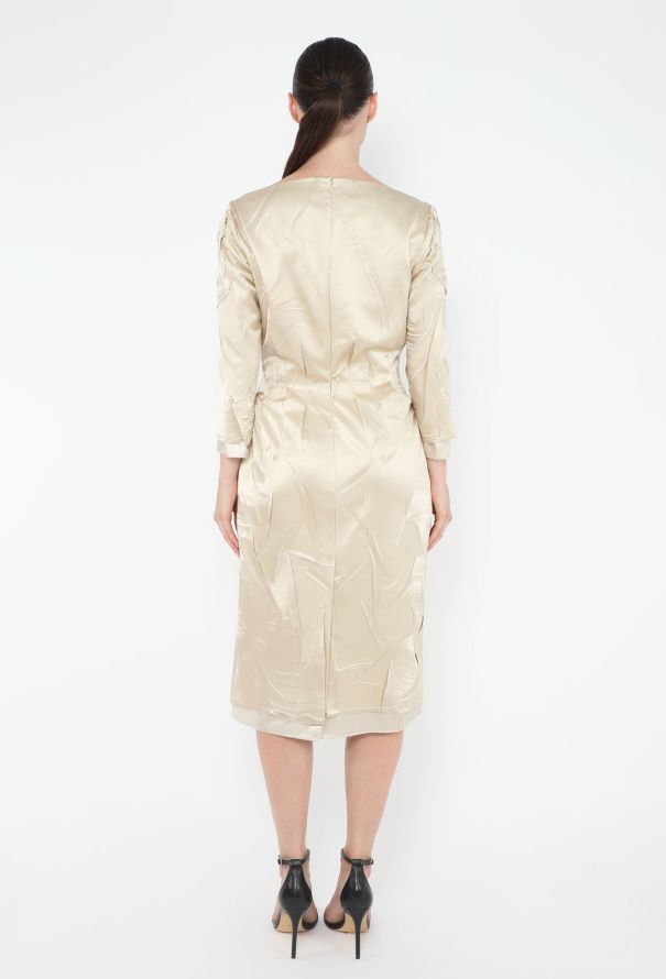 Miu Miu F/W 2024 Charmeuse Sheath Dress - 5
