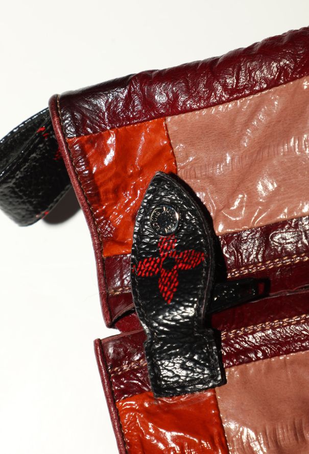 Louis Vuitton S/S 2015 'Swinging' Patchwork Boots - 13 Louis Vuitton S/S 2015 'Swinging' Patchwork Boots - 13