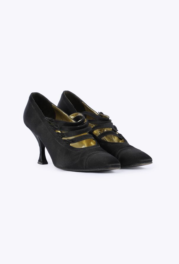 Chanel Vintage Mary Jane Pumps, 1990s - 3