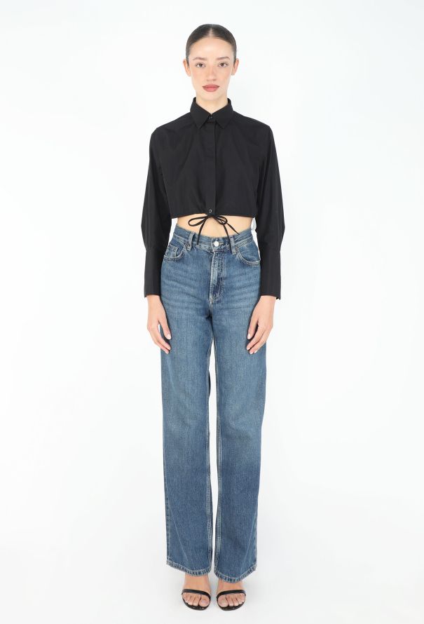 Alaïa Cropped Cotton Shirt, S/S 2009 - 1